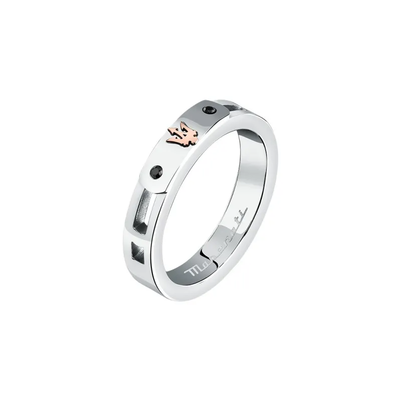 Maserati Titanium Steel Rings Unisex-0