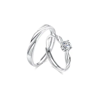 MISS TOOYA S925 Silver Rings Unisex
