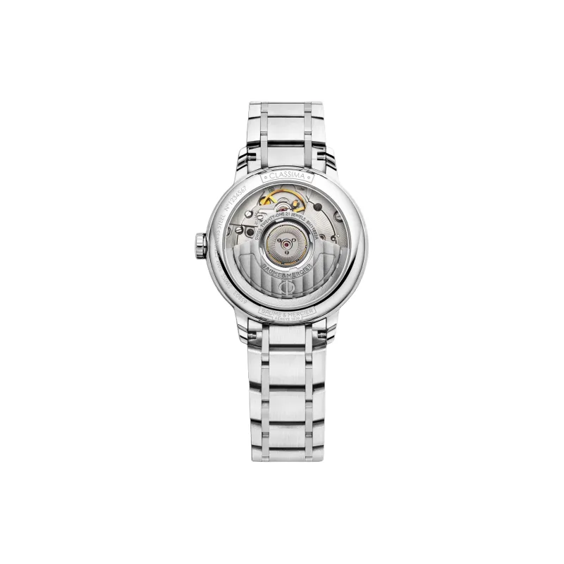 Baume & Mercier Automatic Mechanical Movement Women's Watch Watch 31mm White Dial Stainless Steel Watchband-1