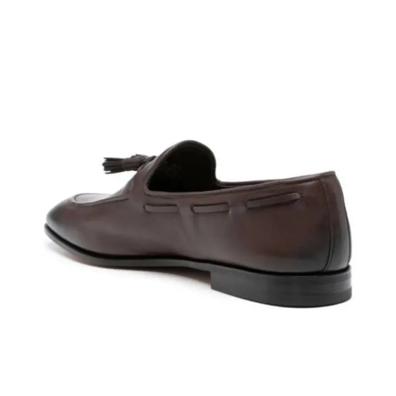 CHURCH'S Tassel-detail Leather Loafers-5