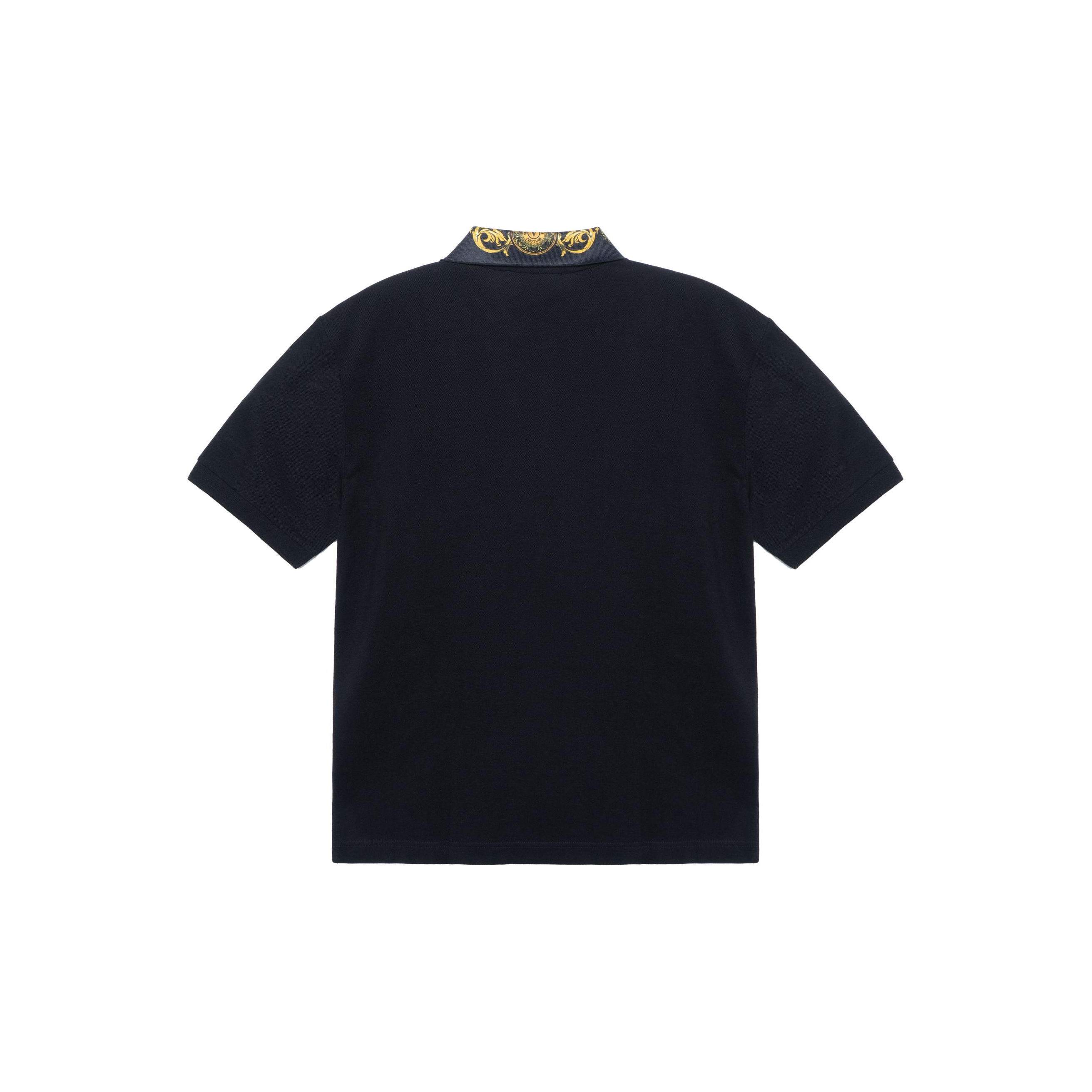 VERSACE JEANS COUTURE Polo Shirts Men Black - POIZON
