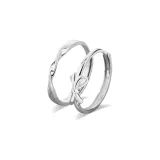 Bonded for Life Couple Rings[1 Pair]