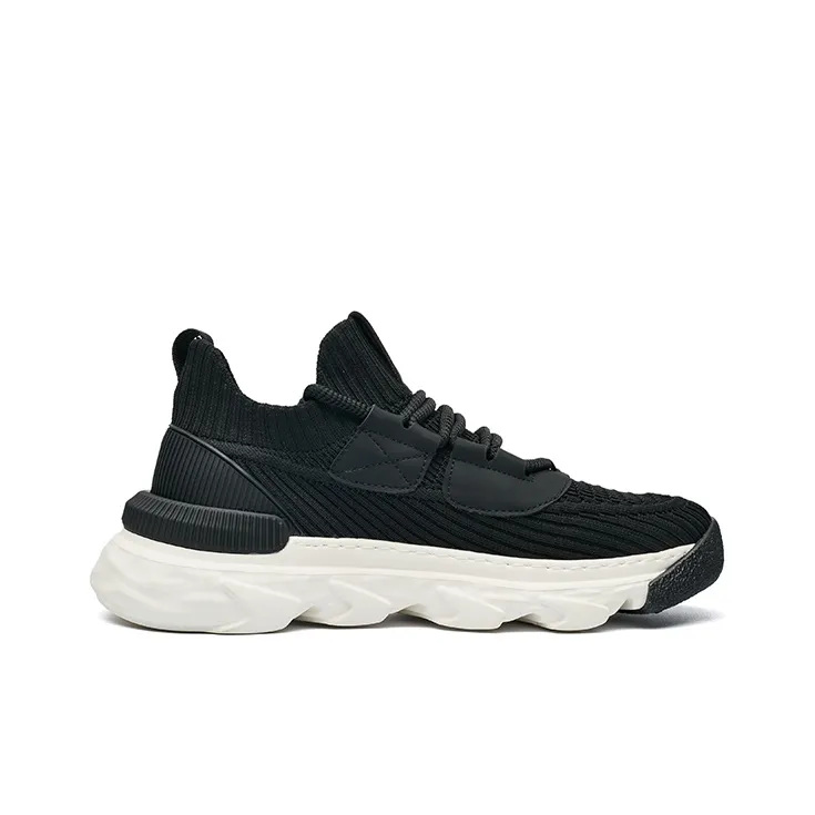 KAISER Cushioning Breathable Coverage Low Top Athletic Shoes Men's Black-1