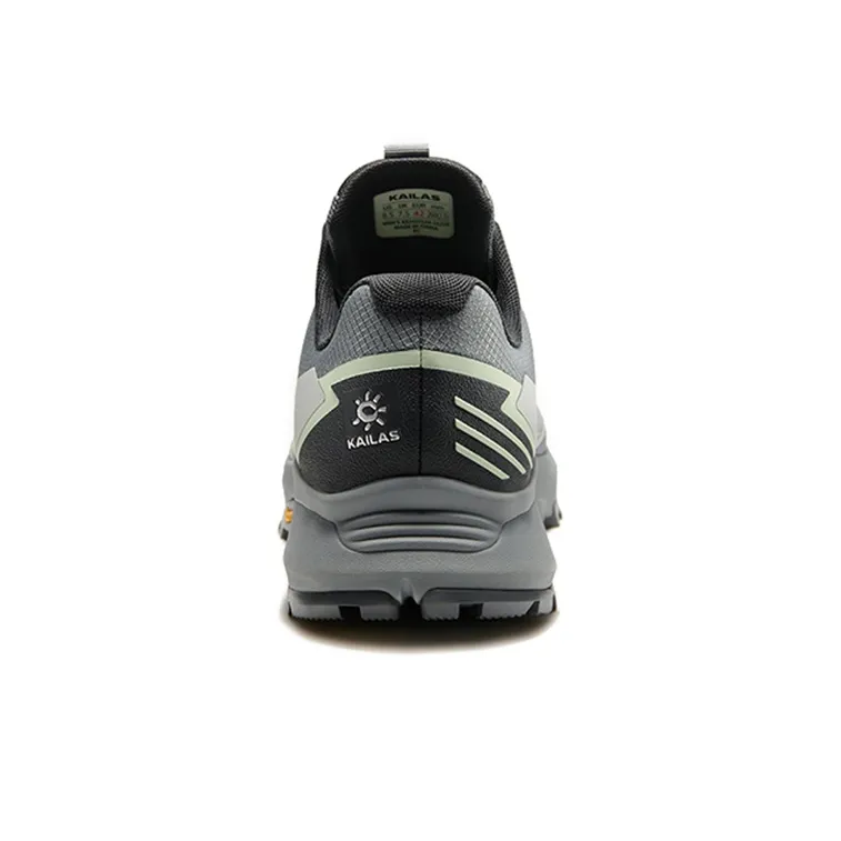 KAILAS Light Beige Low Top Mountain Hiking Shoes Breathable Version Men's Glacier Gray-3