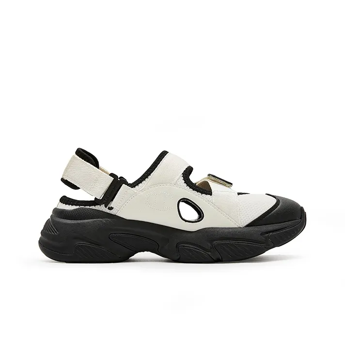 Black & White Leather Pro OX Sneakers