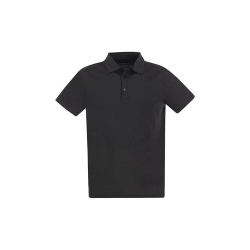 Majestic Filatures Polo Shirts Men Black