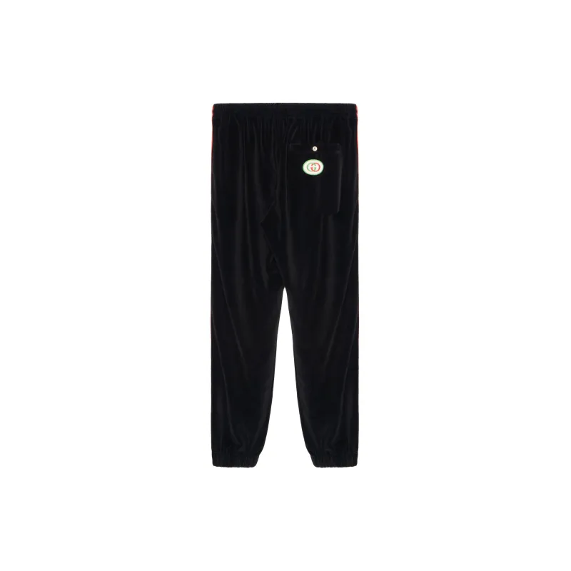 GUCCI Chenille Jogging Pant With Patch-1