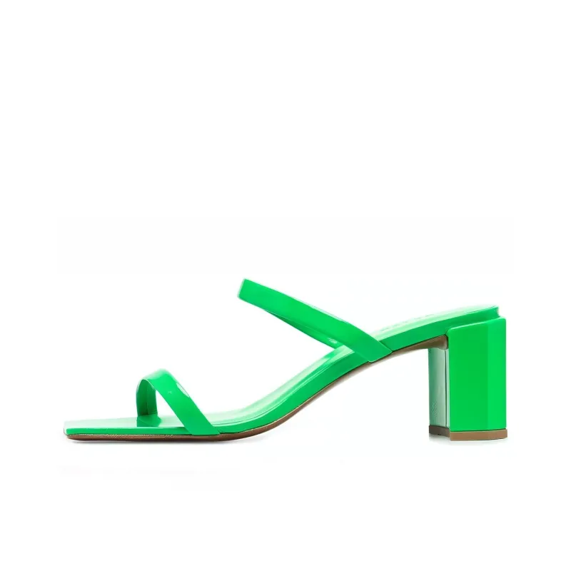 By Far Tanya Double Strap Slip-On Sandals Women's-0