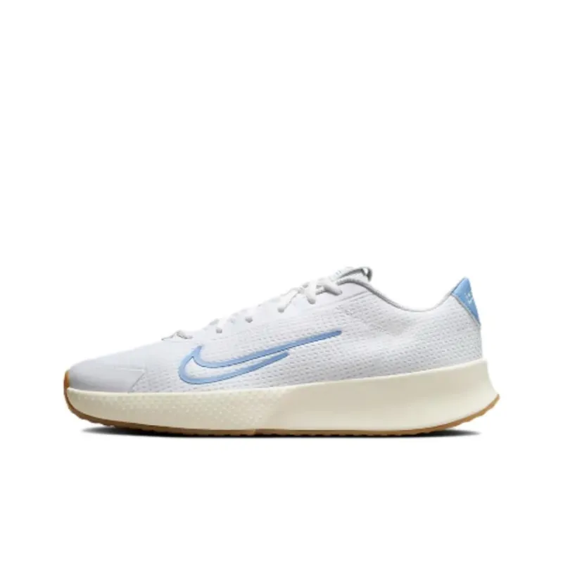 Nike Court Vapor Lite 2 Hc White Sail Gum Light Brown Light Blue-0