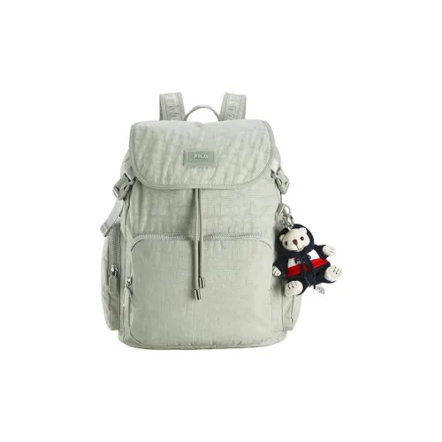 FILA Backpacks Clear Sand Green