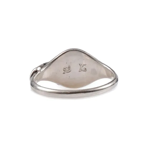 Werkstatt Munchen Palm Polished finish Ring-2