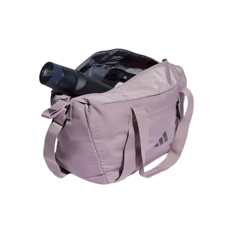 Adidas Polyester Shoulder Bag, Crossbody Bag, Handbag Regular Women's Purple Pink & Black-3
