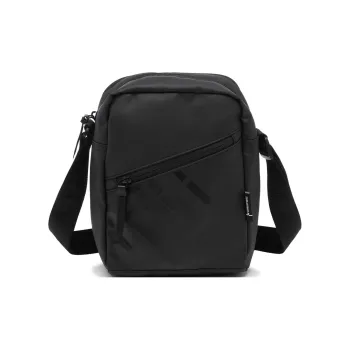 LiNing Polyurethane Crossbody Bag Regular Unisex Black