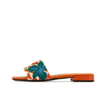 PRADA Slide Slippers Women's Brown