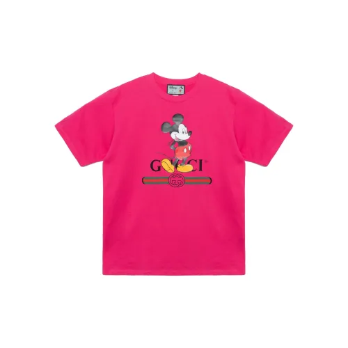 Disney X GUCCI T-Shirts Women's Fuchsia