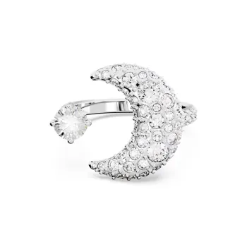 Swarovski Rhodium Plated Rings Women's Silver
