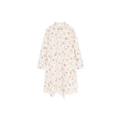 Asuka and new sake Long-Sleeved Dresses Women's British Pink