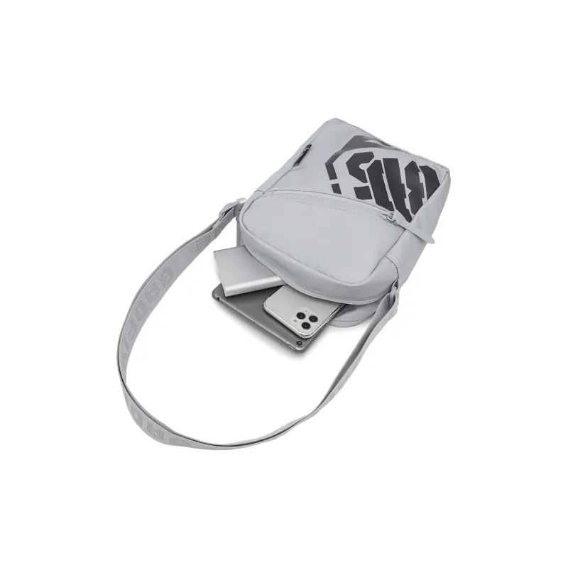 LiNing Badfive Polyester Shoulder Bag Crossbody Bag Unisex Mist Gray-4