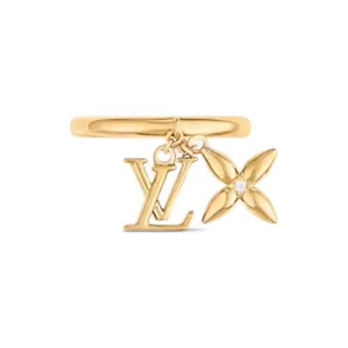 LOUIS VUITTON Louisette Signature Ring