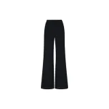 Grey jet black crystal trousers