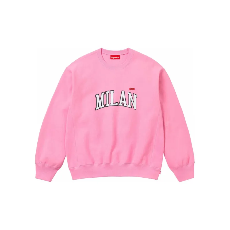 Supreme San Francisco Shop Small Box Crewneck Paris-Marine/Paris 