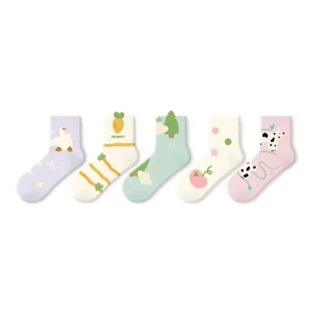 Primeet Ankle Socks Women's 5 Pack