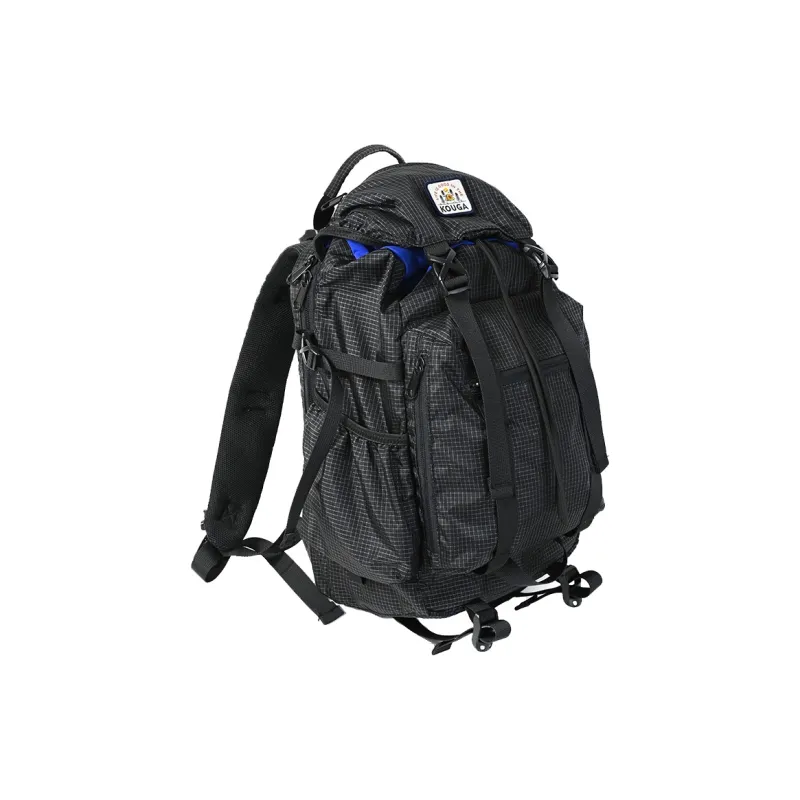 KOUGA Oxford Backpack Unisex Green/Black-3