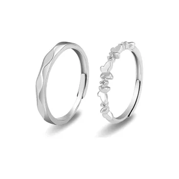 Asia Star 925 Sterling Silver Rings Unisex