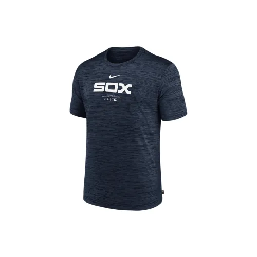 Nike Chicago White Sox T-Shirts Men Marine Blue