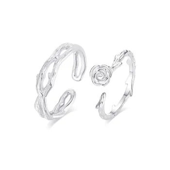 MISS TOOYA S999 Fine Silver Rings Unisex