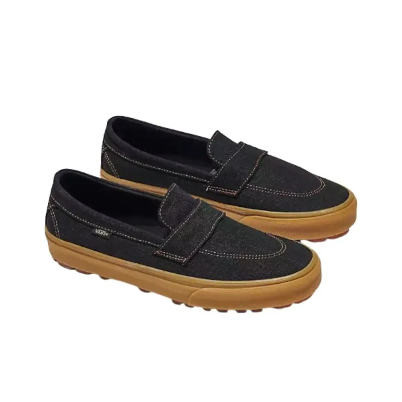 Vans Style 53 Slip-Resistant Cushioning Wear-Resistant Low-Top Skateboard Shoes Unisex Black-1