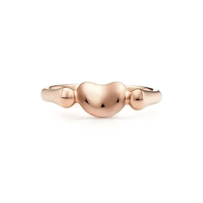 TIFFANY & CO. 18K Rose Gold Rings Unisex Rose Gold-0