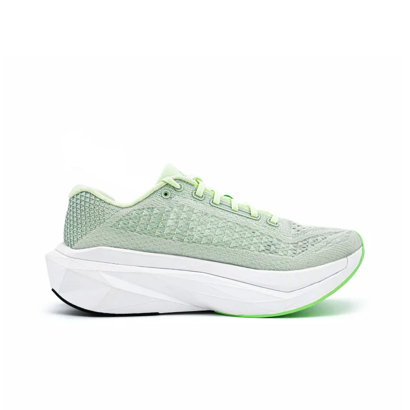 Miob&cyio Cushioned Slip-Resistant Breathable Rebound Low-Top Running Shoes Unisex Light Green-2