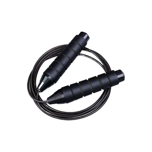 YL YULONG Sports & Fitness Non Countable Jump Ropes Adults Handle Material Sponge, Rope Material PVC Steel Wire 2m