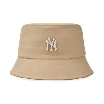 MLB Cotton Bucket Hats Unisex Light Beige
