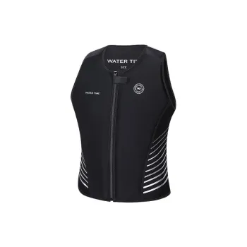 Watertime Surfing And Snorkeling Life Jacket With Buoyancy Unisex Black