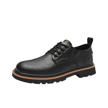 HLA Men's Casual Shoes Men Low-Top Black