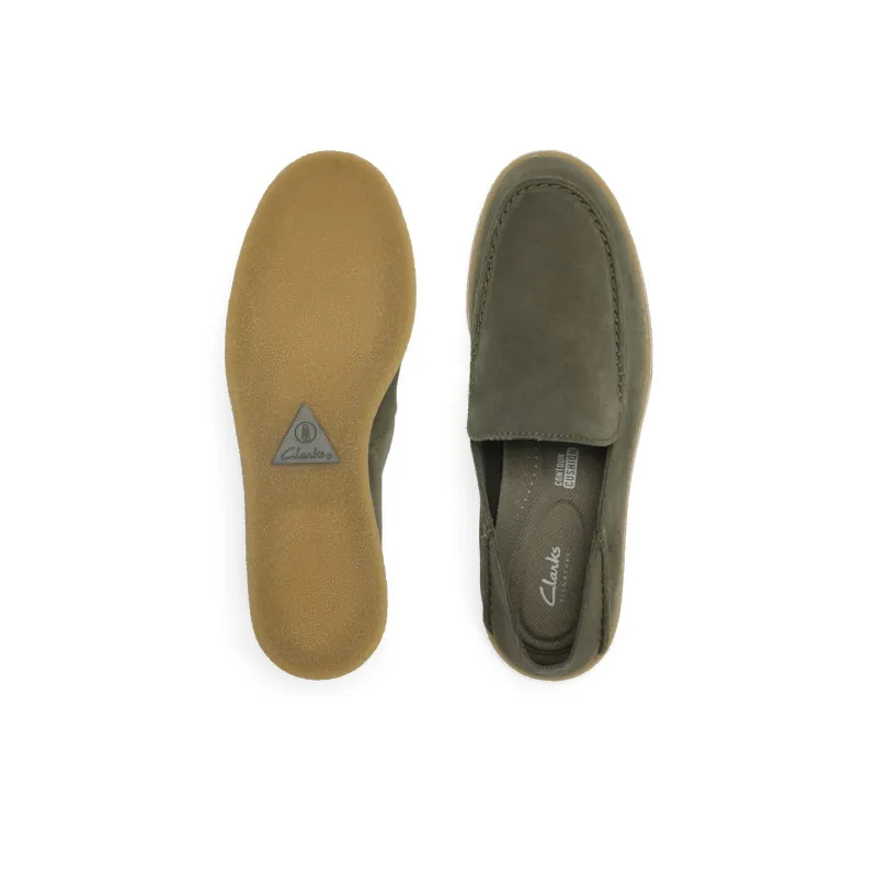 Clarks Loafers Men Green-2