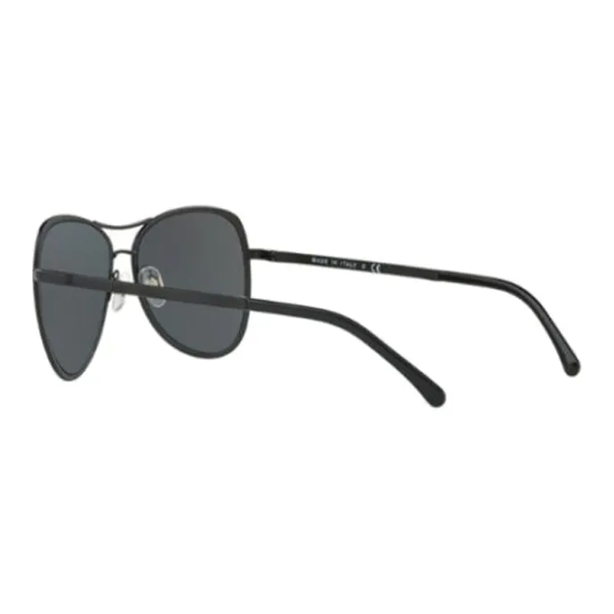 CHANEL Acetate Aviator Sunglasses Unisex Black-1