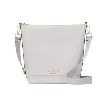 Kate Spade Chelsea Recycled Nylon Shoulder Bag Crossbody Bag Women's Platinum Gray
