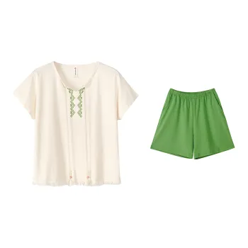 XUANZHITING Pajama Set Women's Light Apricot