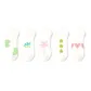 5 Pack (Small Flower Ankle Socks B Set)