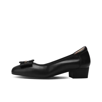 BOSSSUNWEN Commute Versatile Casual Shoes Chunky Heel 3.5cm Women's