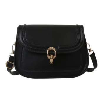 ResNonverba PU Shoulder Bag Crossbody Bag Regular Women's Black/White/Brown/Coffee
