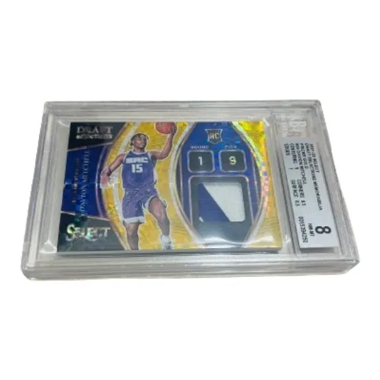 PANINI Davion Mitchell Star Card Access Pass Sports Cards 9 Pcs-12