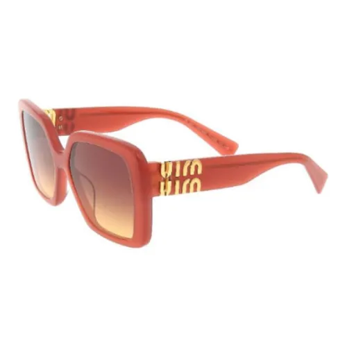 MIU MIU Butterfly Sunglasses Women's Red