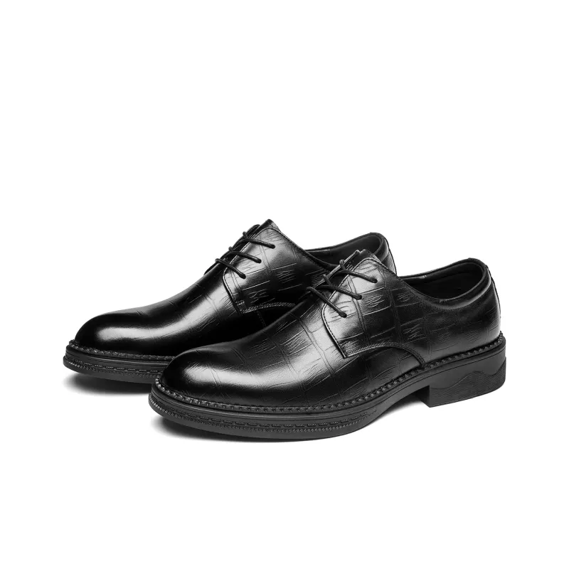 15 MINS Derby Shoes Dress Shoes Men's Black-5