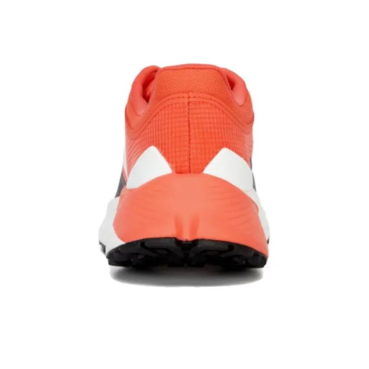 THE NORTH FACE Vectiv Enduris Slip Resistant, Abrasion Resistant Cushioning Low Top Outdoor Shoes Women's Black Orange-4