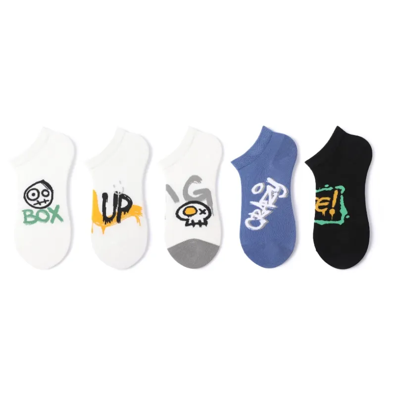 Primeet Ankle Socks Spring Summer Unisex 5 Pack-0