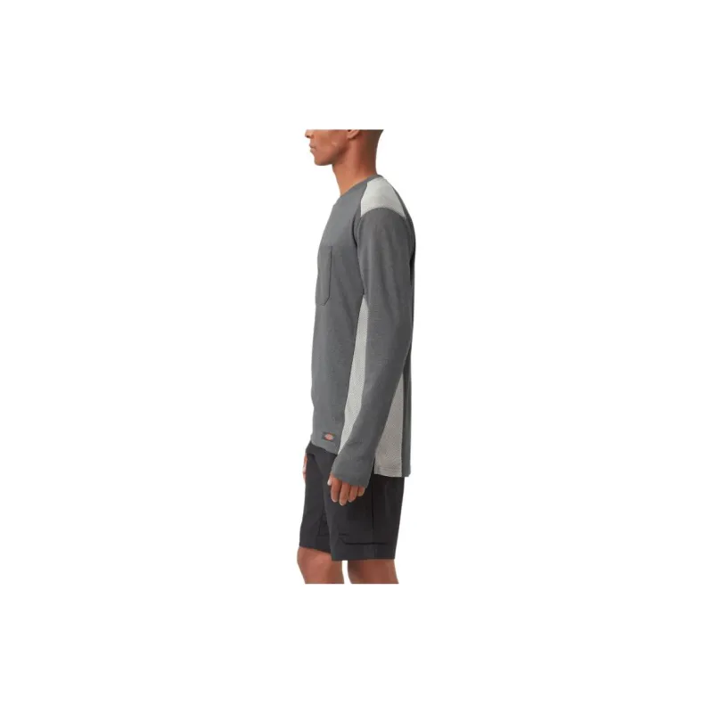 Dickies Temp-Iq® 365 Long Sleeve Pocket T-Shirt T-Shirt Men's Gray-2